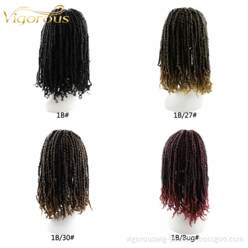 Wholesale Darling African Extension Crochet Passion Twist Colorful Synthetic Wigs Pre Stretched Braiding Hair Extensions